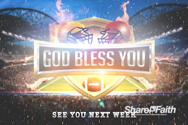 Super Sunday Stadium Goodbye Motion Graphic