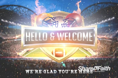 Super Sunday Stadium Welcome Motion Graphic