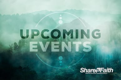 Prayer Service Church Announcements Video
