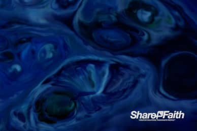 Abstract Galaxy Blue Worship Motion Background