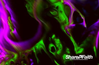 Abstract Galaxy Neon Worship Video Background