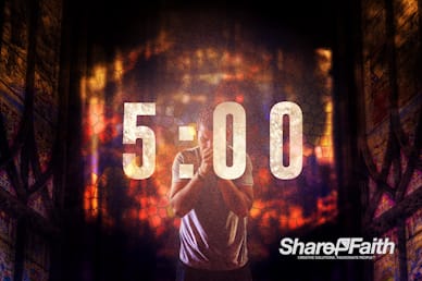 Dangerous Prayers Church Countdown Timer