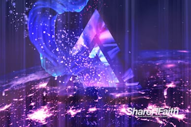 Ascension Day Service Motion Background