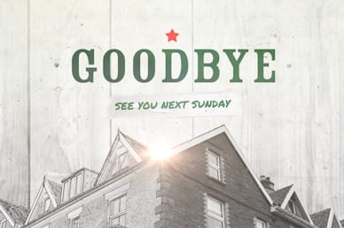 Fix It Church Goodbye Motion Graphic