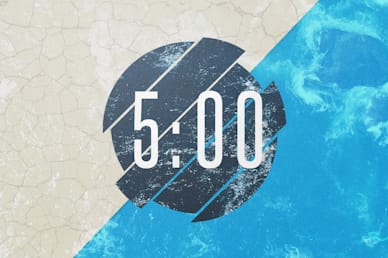 Raised To Life Countdown Motion Graphic