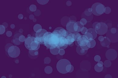 Worship Particles Blue Bokeh Motion Background