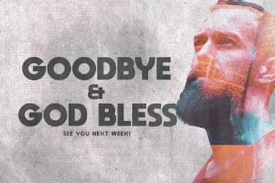 Man To Man Goodbye Motion Graphic