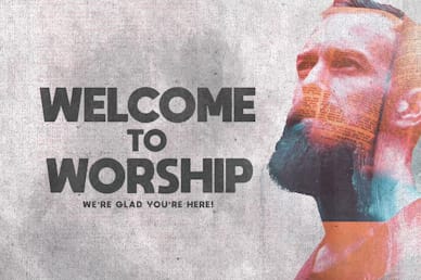 Man To Man Welcome Motion Graphic
