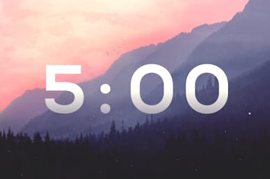 Who Needs God Countdown Motion Graphic