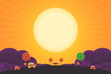 No Text Trunk Or Treat Autumn Motion Graphic