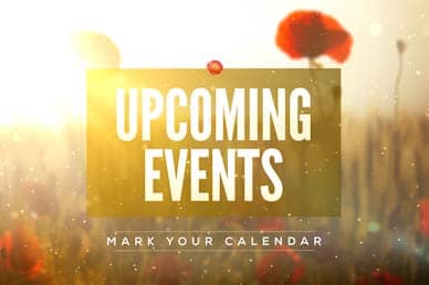 Lest We Forget Events Motion Graphic