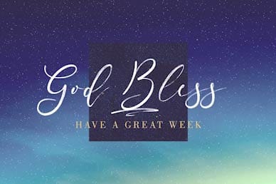 Advent Season God Bless Church Motion Graphic