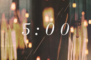 Worship Countdown Motion Graphic