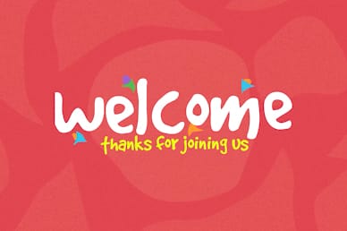 Child Dedication Service Welcome Church Motion Graphic