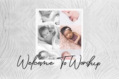Sanctity of Life Welcome Church Motion Graphic