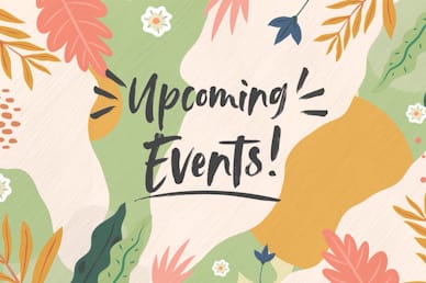 Hello Spring Upcoming Events Church Motion Graphic