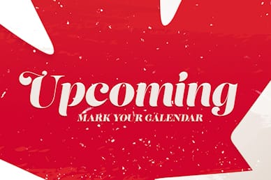 Canada Day Maple Leaf Upcoming Church Video