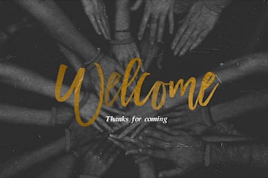 In This Together Welcome Church Video