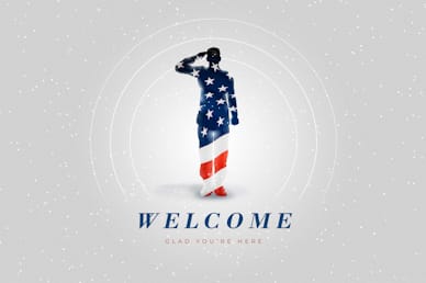 Veteran's Day Welcome Church Video