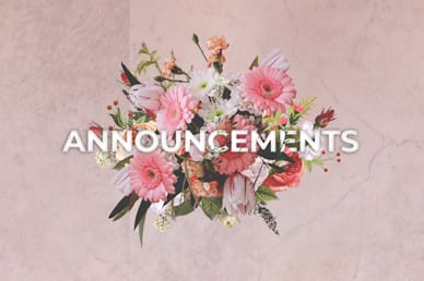 Mother's Day Flowers Church Video Upcoming