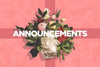Mother's Day Pink Church Video Announcements