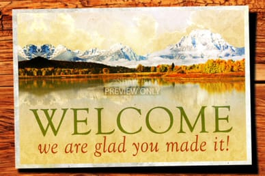 Mountain Lake Welcome Video Loop