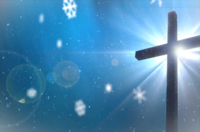 Cross And Christmas Video Loop