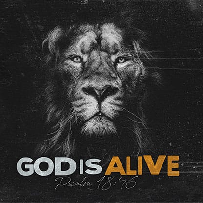 God is Alive: Social Media Graphics