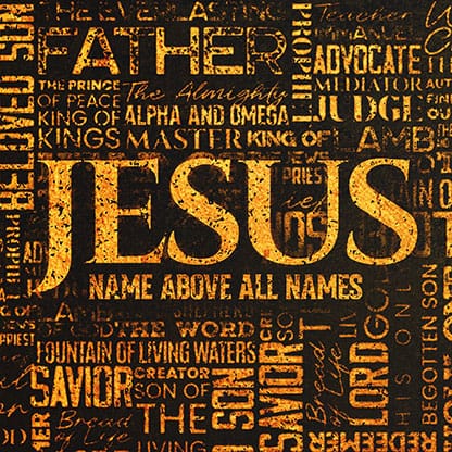Jesus Name Above All Names: Social Media Graphics