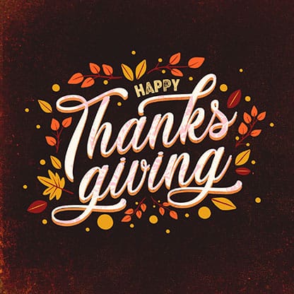 Happy Thanksgiving: Social Media Graphics
