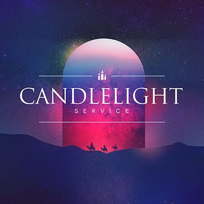 Candlelight Service: Social Media Graphics