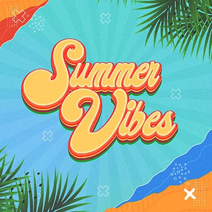 Summer Vibes: Social Media Graphic