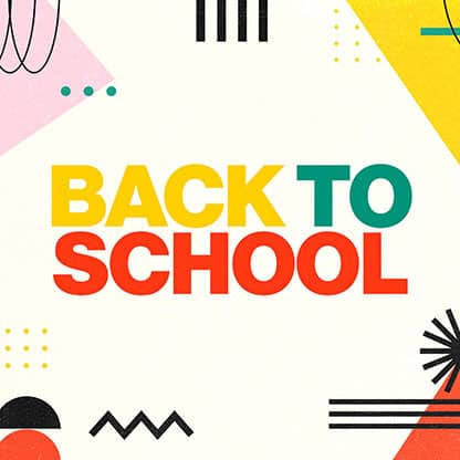 Back To School Prayer: Social Media Graphic