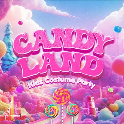 Candy Land: Social Media Graphic