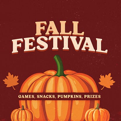 Fall Festival: Social Media Graphic