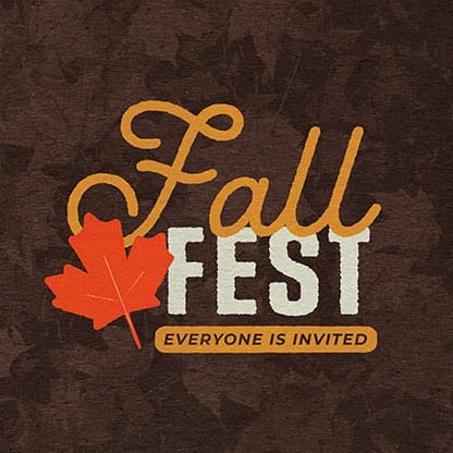 Fall Fest: Social Media Graphic