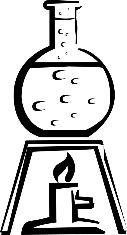 Bubbling Beaker over Candle