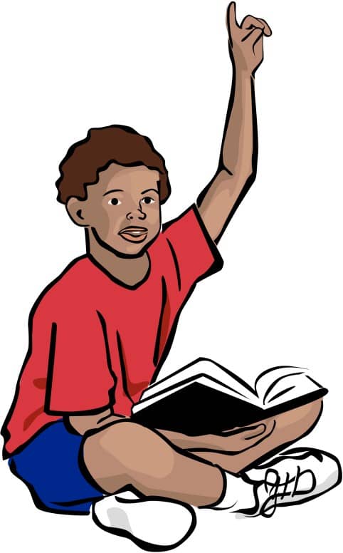 African American Youth with Bible