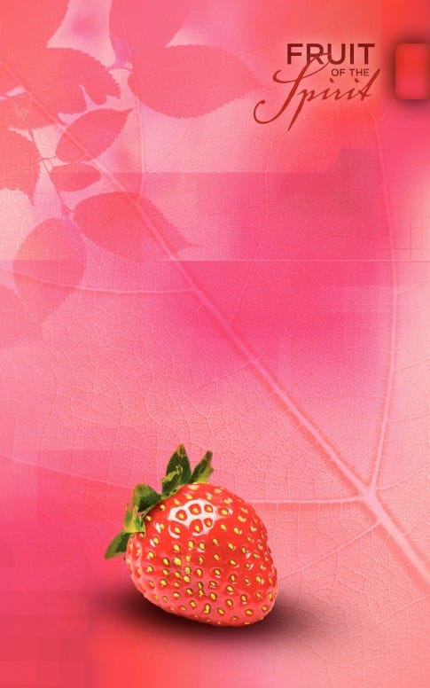 Love Fruit Of The Spirit Bulletin Cover