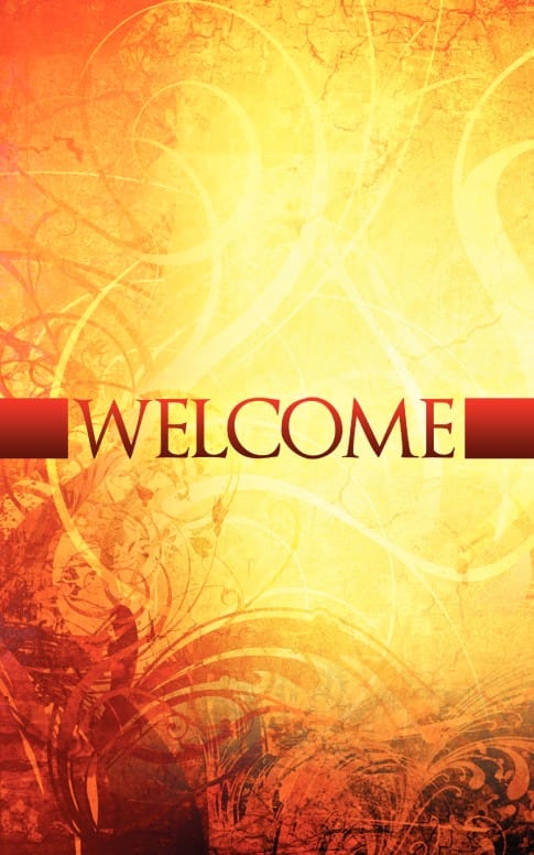 Welcome Fall Church Bulletin