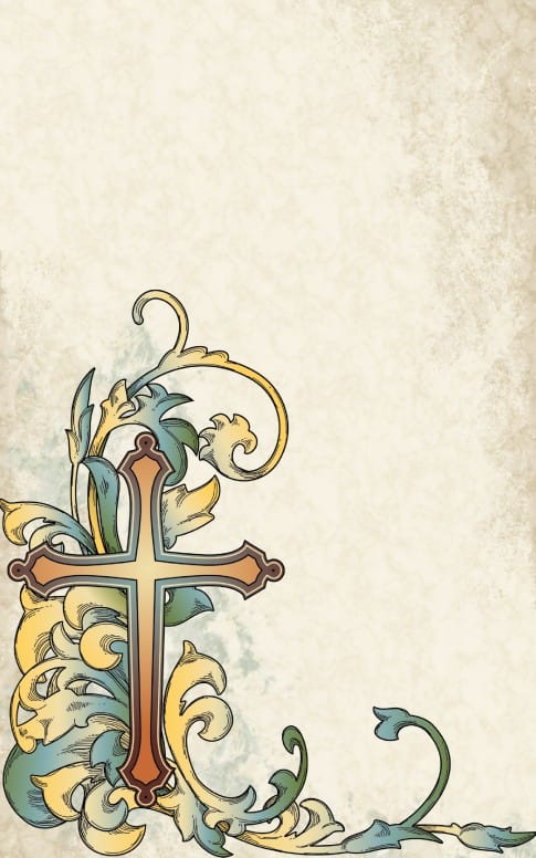 Gold Cross Program Cover