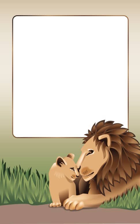 Animal Kingdom Fathers Day Bulletin
