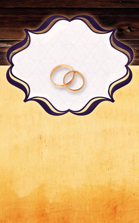 Wedding Bulletin Cover