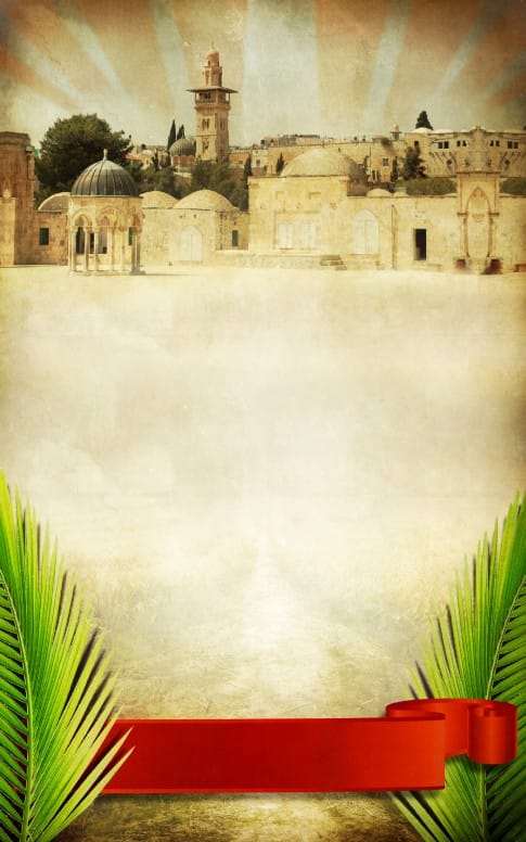 Triumphal Entry Bulletin Cover