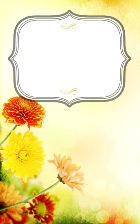 Autumn Colors Bulletin design