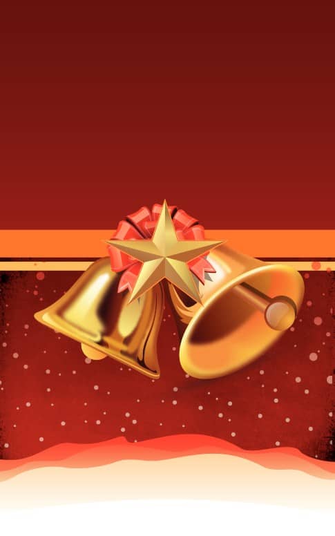Christmas Village Bulletin Template
