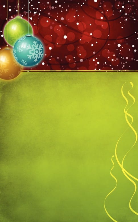 Christmas Blessing Bulletin Cover