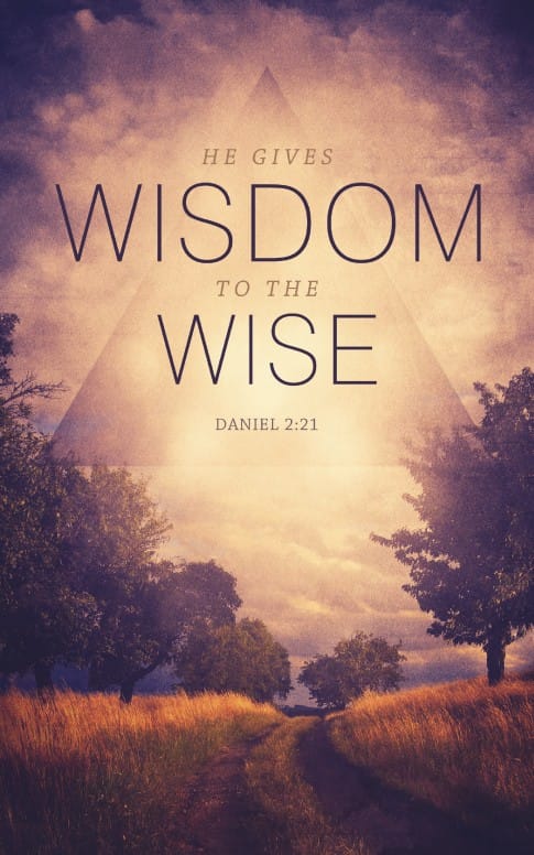 He Gives Wisdom Church Bulletin