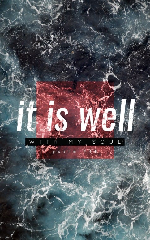 It is Well Ministry Bulletin