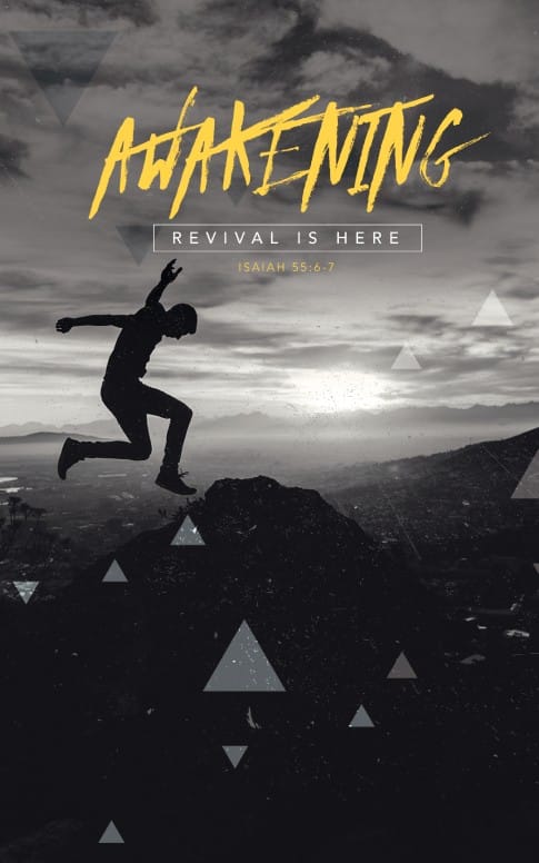 Awakening Revival Is Here Church Bulletin